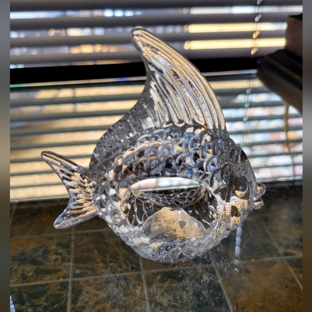 Vintage Acrylic Angel Fish Napkin Holder Set Of 12 Holders